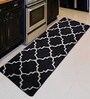 Abstract Pattern Microfibre 6 x 2 Feet Machine Made Bedside Runner
