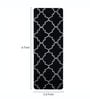 Abstract Pattern Microfibre 6 x 2 Feet Machine Made Bedside Runner