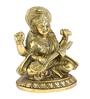 Saraswati Gold Brass Idol