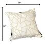 Sareta 100% Cotton 16X16 Inches Embroidered Cushion Cover