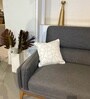 Sareta 100% Cotton 16X16 Inches Embroidered Cushion Cover