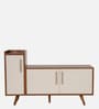 Sasha Shoe Cabinet In Brown Colour