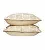 Multicolor Traditional Satin 16 x 16 Inches Cushion Covers (Set of 2)