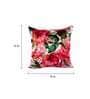 Satin Multicolour 16 x 16 Inch Cushion Cover (Set of 1)