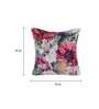 Satin Multicolour 16 x 16 Inch Cushion Cover (Set of 1)