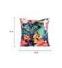 Satin Multicolour 16 x 16 Inch Cushion Cover (Set of 1)