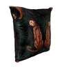 Satin Multicolour 16 x 16 Inch Cushion Cover (Set of 1)