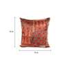 Satin Multicolour 16 x 16 Inch Cushion Cover (Set of 1)