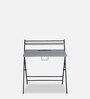 Sato Metal Foldable Study Table in Grey Finish