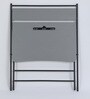 Sato Metal Foldable Study Table in Grey Finish