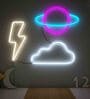Saturn Plantet Space LED Neon Light- Set of 3
