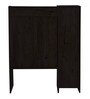Saturn Hutch Desk in Wenge Finish