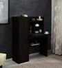 Saturn Hutch Desk in Wenge Finish