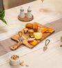 Savora Cheese Board Set Handcrafted Acacia Wood Platter