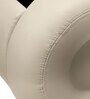 Savvy Leatherette Upholstered King Size Bed in Light Beige Colour