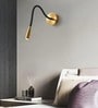 Sawyer 9W Flexible Spot Wall Light Gold & Black Body Warm White LED Adjustable Highlighter Light for Home