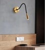 Sawyer 9W Flexible Spot Wall Light Gold & Black Body Warm White LED Adjustable Highlighter Light for Home