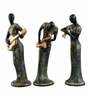 Saxophone Lady Polyresin Figurine