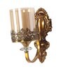 Saye Gold Iron Wall Light