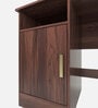 Sayoko Hutch Desk in Columbia Walnut Finish