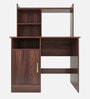 Sayoko Hutch Desk in Columbia Walnut Finish