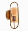 Diagon Brass Glass and Metal Novelty Wall Light