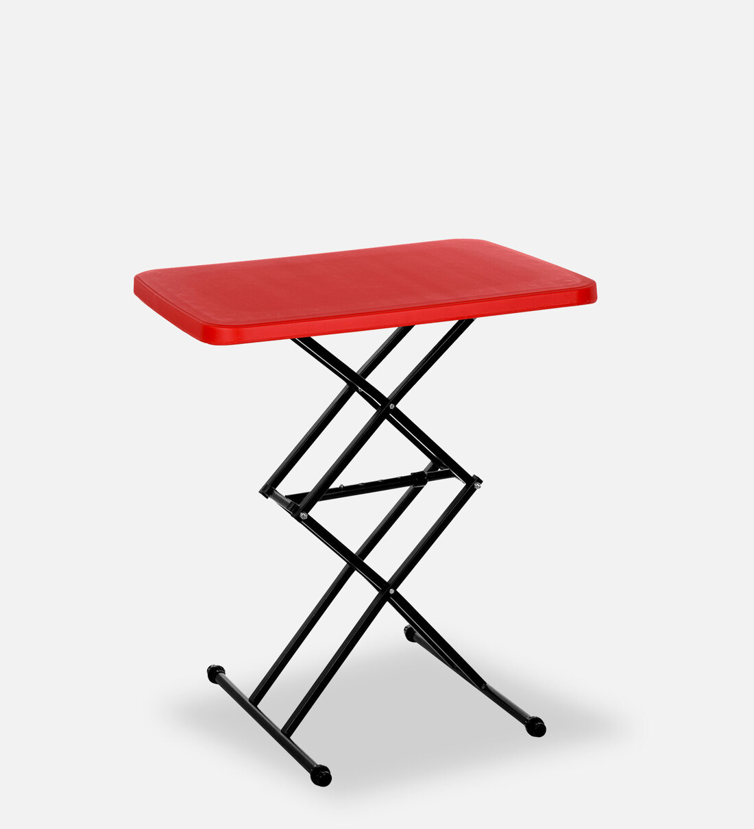 supreme scissor height adjusting plastic table