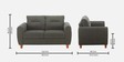 Melodie 2 Seater Sofa In Astro Grey Colour Melodie 2 Seater Sofa In Astro Grey Colour