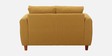 Melodie 2 Seater Sofa In Husky Yellow Colour Melodie 2 Seater Sofa In Husky Yellow Colour