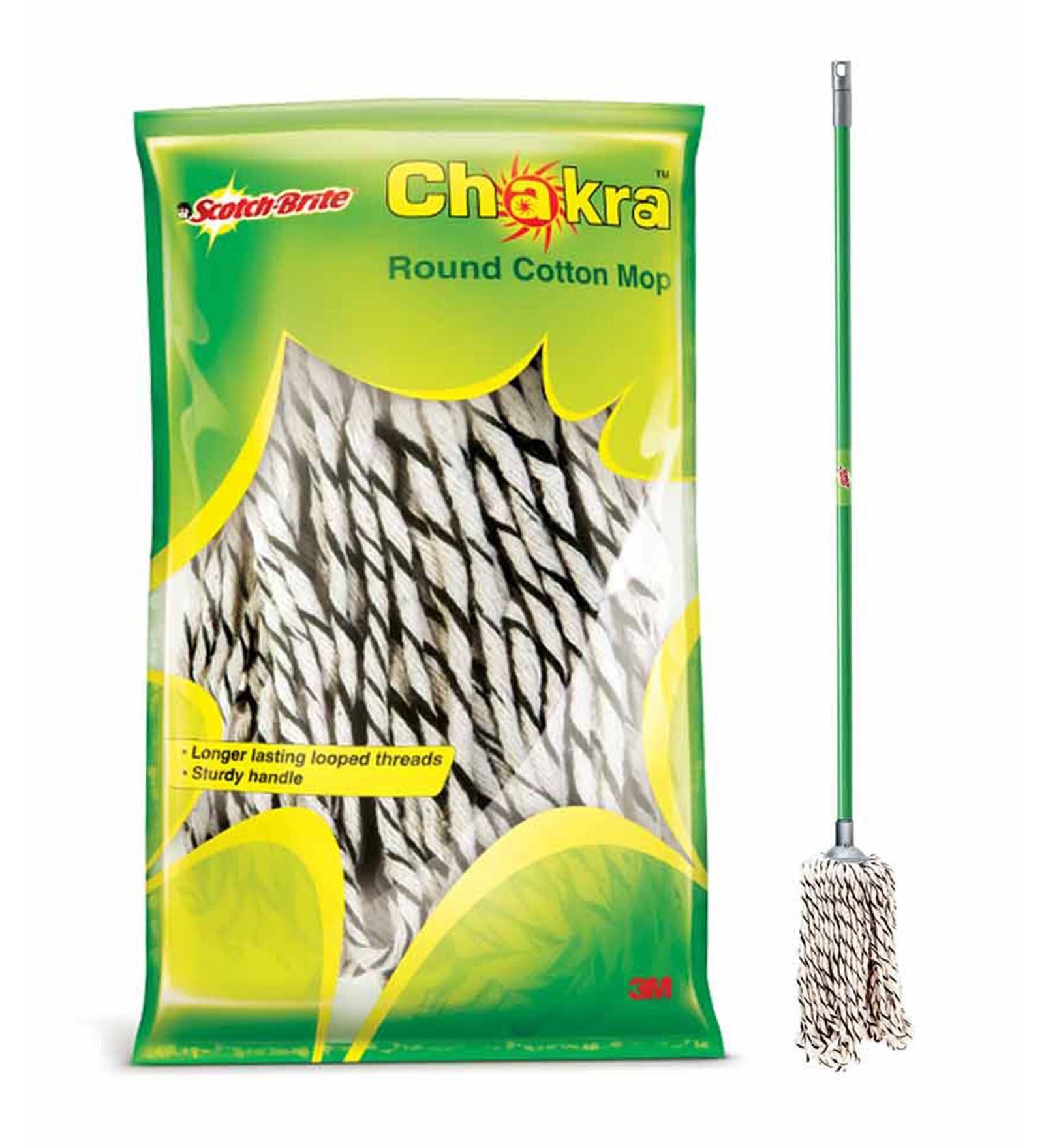 Scotch-Brite Chakra Handled Cotton Mop