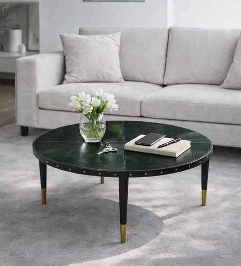 Scarlett Coffee Table In Green Finish