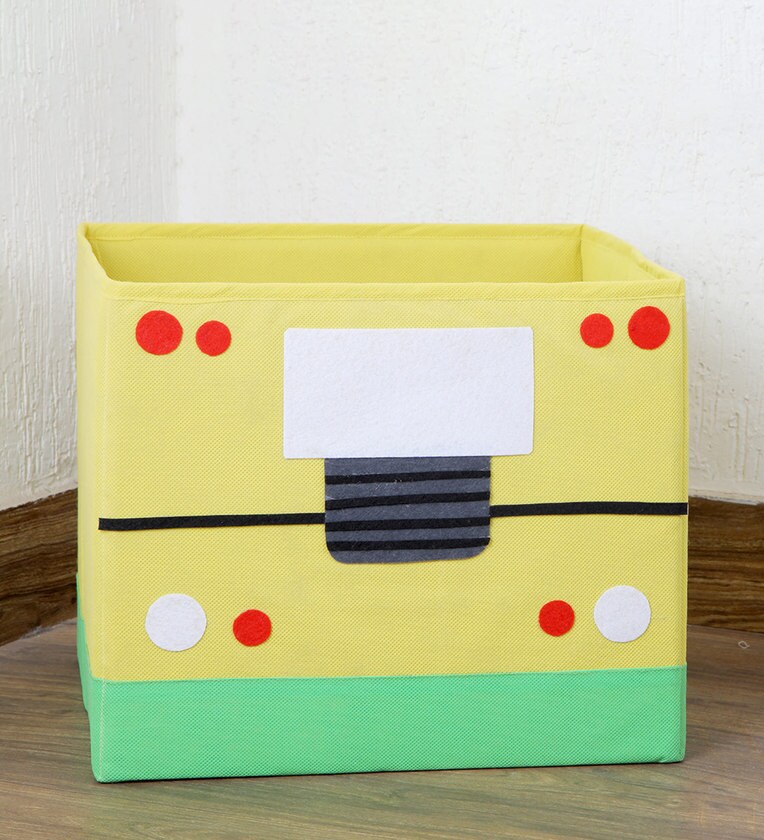 Buy School Bus Storage Basket by My Gift Booth Online - Kids Storage ...