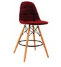 Bentley Fabric Bar Stools in Red Colour