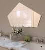 Scandinavian Frameless Beveled Geometrical Shaped Wall Mirror