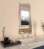 Scandinavian Frameless Beveled Tapered Shape Wall Mirror