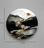 Conceptual Museum Works Gold Canvas Framed Wall Plates