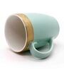 Scarlet 230 ml Blue Porcelain Coffee Mug (Set of 2)