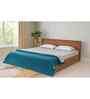 Scarlet Diamond Pattern Quited Solid Comferter-Teal & Grey