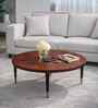 Scarlett Coffee Table In Brown Finish