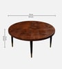 Scarlett Coffee Table In Brown Finish