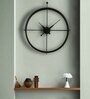 Black Metal Scarlett Minimalist Modern Wall Clock