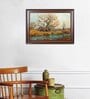 Scenery Multicolour MDF Framed Wall Painting