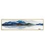 Scenic Blue Mountain & Lake Canvas Art Print