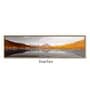 Scenic Mountain Mirror View In The Lake Canvas Art Print