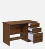 Scholar Writing Table in Brown Finish