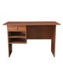Scholarhub Brown Colour Office Desk In Walnut Finish Scholarhub Brown Colour Office Desk In Walnut Finish
