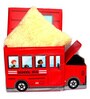 School Bus Kids Storage Box in Red