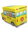 School Bus Kids Storage Box in Yellow