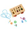School Bus Shape Sorter & Pull Along Toy