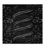 Science Textured Black Wood Framed Art Print